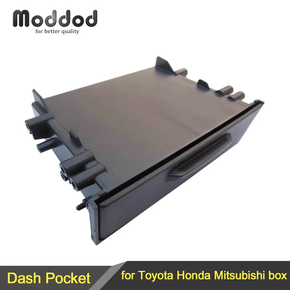 Универсальный для Toyota Honda Mitsubishi радио карман хранения автомобильного аудио CD