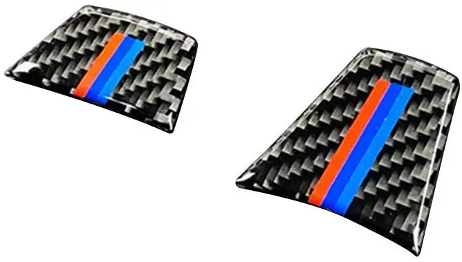 Наклейка на руль из углеродного волокна M образный знак эмблема 3D Автомобильная