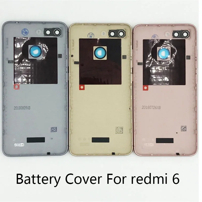 

Original Housing Case For Xiaomi Redmi 6/6A Battery Back Cover Replacement Parts Case For Redmi6/6A Rear Back Cover