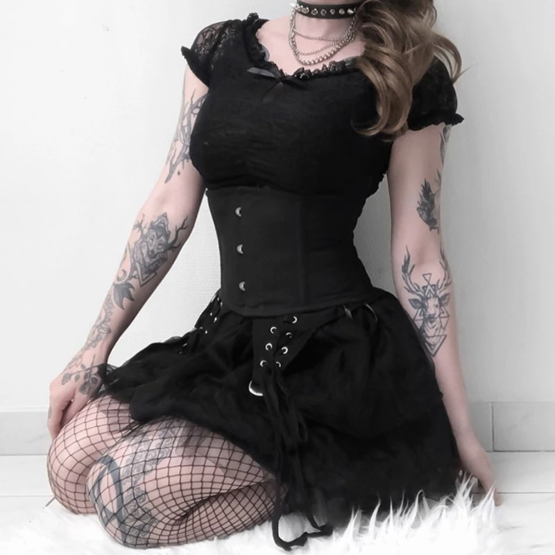 

Underbust Waistband Breast Type Cotton Girdle External Internal Street Wear Paddy Breathable Cotton Women Waist Bandage