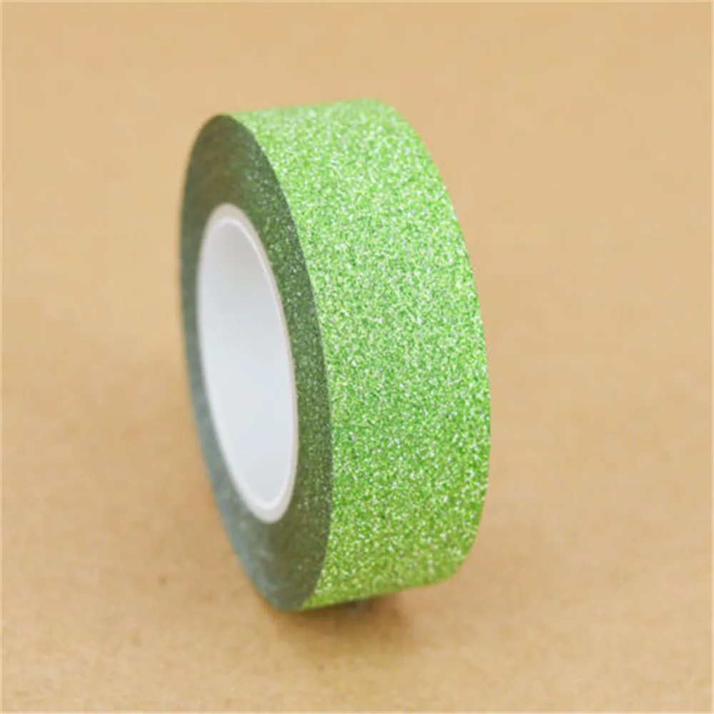 Glitter Paper green Шикарные самоклеящиеся акриловые стразы, палочка для скрапбукинга, Рождественская вечеринка, свадебное украшение для дома, аксессуары для рукоделия - Цвет: Glitter Paper green