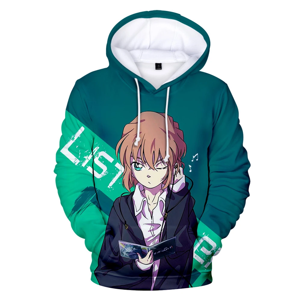 

High-quality children's hoodie Detective Conan 3D Harajuku street comfortable sweatshirt clothing autumn fashion casual pullover