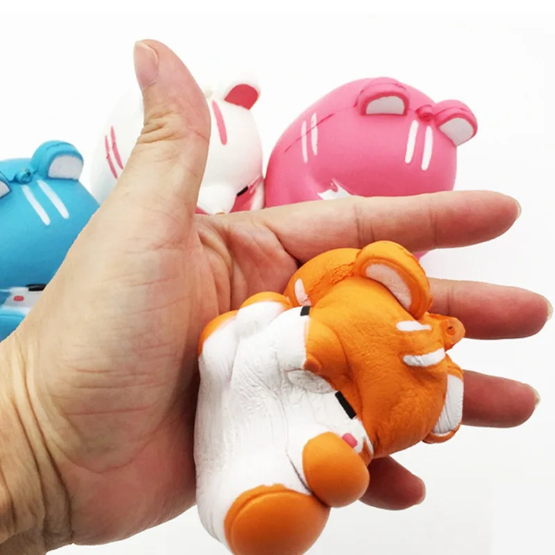 Slow Rebound Soft Squeeze Toys Squishy Simulation Cartoon Animal Small Mouse Foam Decompression Toy For Children Novelty Gifts | Игрушки и