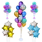 Новинка 2020, золотые, серебряные фольгированные воздушные шары, свадебные шары, украшения для детского душа, вечерние шары на день рождения, конфетти, Globos