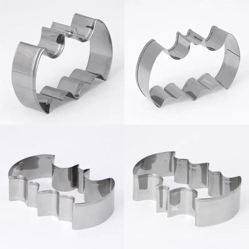 1 шт. Бэтмен из нержавеющей стали формочка для печенья торта украшения на