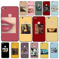 yinuoda great art aesthetic van gogh mona lisa angel phone case for huawei y5 ii y6 ii y5 y6 y7prime y9 2018 2019
