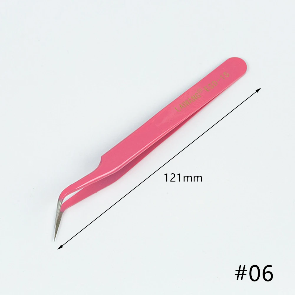 Набор антистатических пинцетов для наращивания ресниц пинцет из нержавеющей