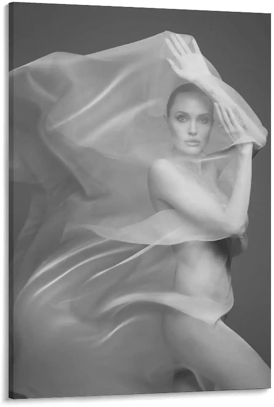 

Angelina Jolie Sexy Nude Art Posters Print Photo Art Painting Canvas Poster Home Decorative Bedroom Modern Decor Posters Gifts