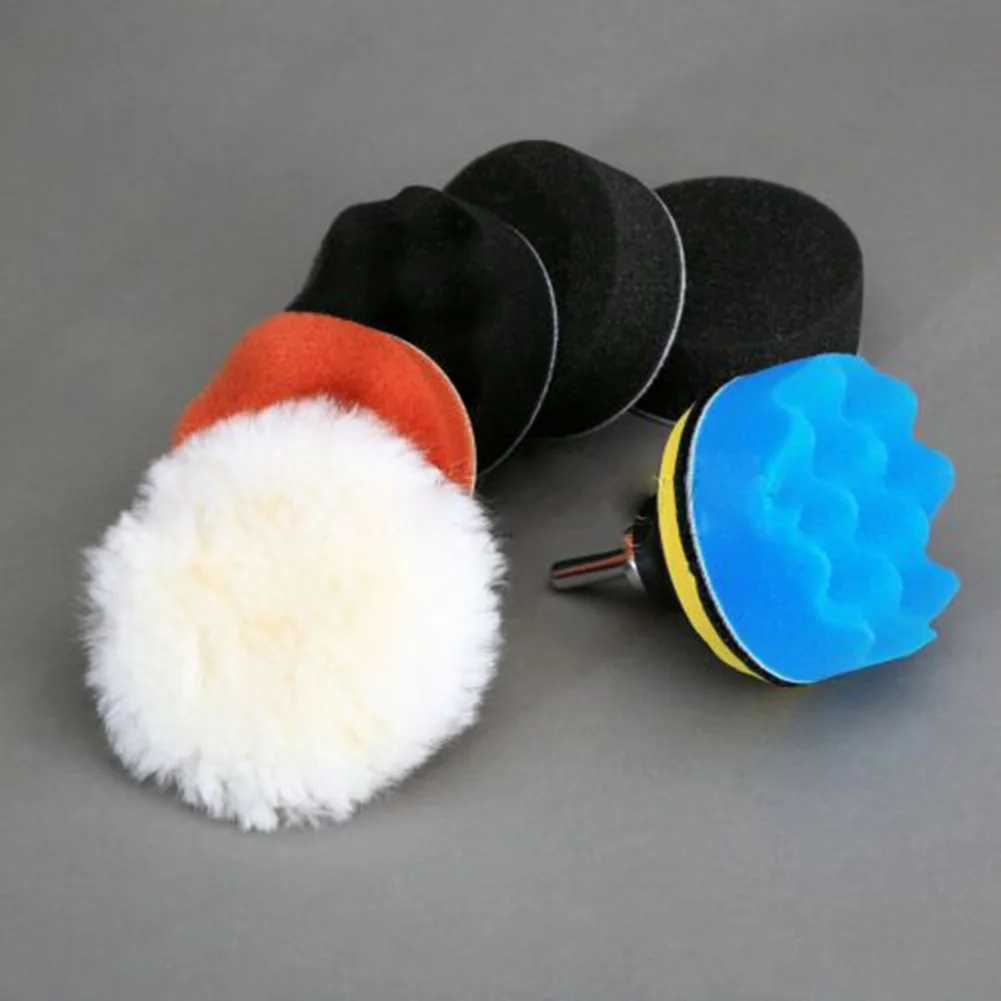 

Accessory Polishing pad 8pcs 3inch 80mm Sponge Waxing Pad Kit Composite