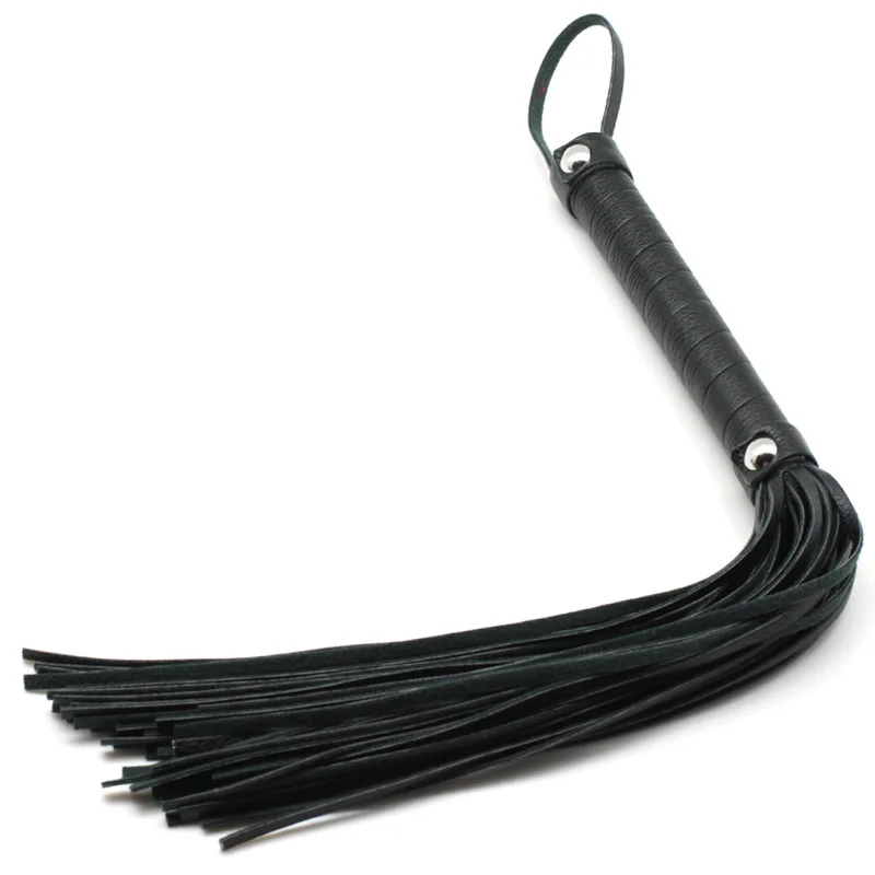 Сексуальный плетка из искусственной кожи 40 см БДСМ бондаж флирт ведомый