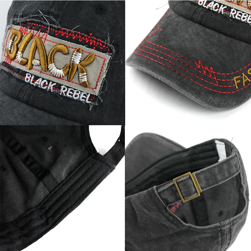 BOUSSAC хит продаж ретро бейсболка с эффектом потертости облегающая Кепка для папы