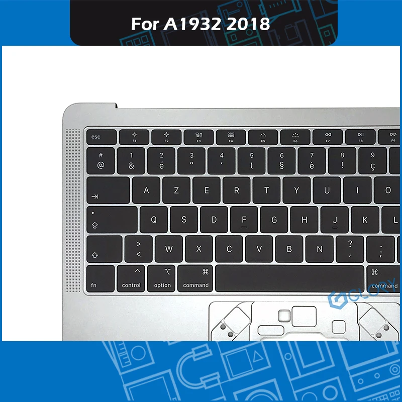 Новый космический серый FR Французский макет A1932 верхний чехол для Macbook Air Retina 13