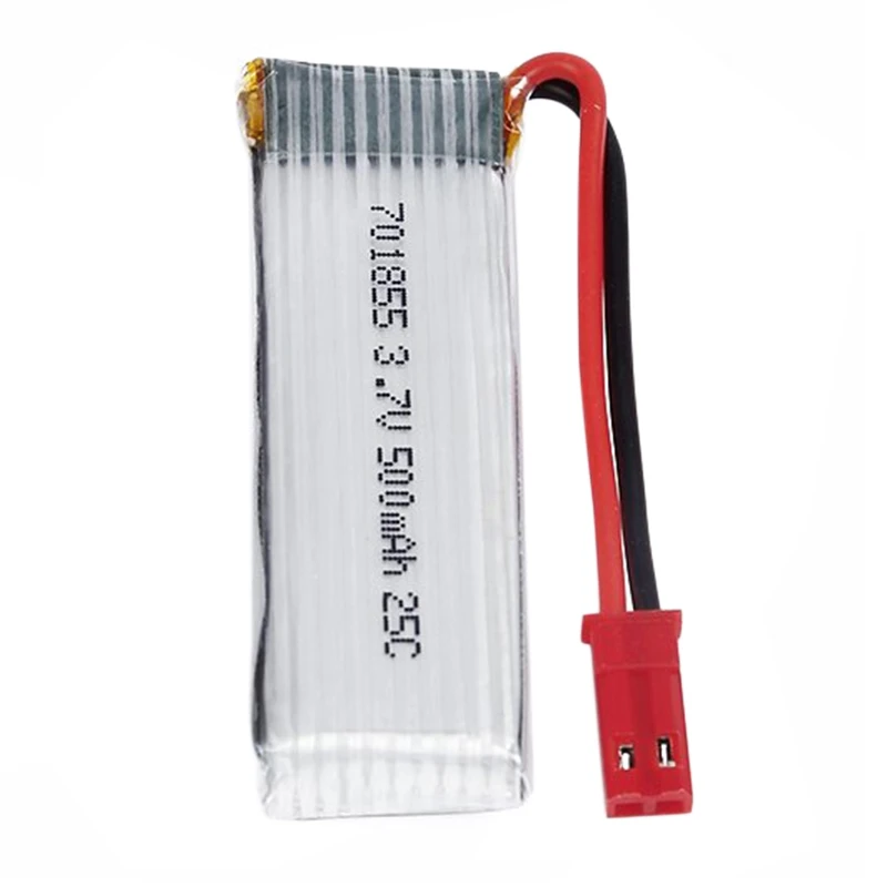 1 шт. 3 7 V 500Mah 25C Lipo батарея модель 701855 с Jst вилкой для Fpv Rc|Уличные инструменты| |