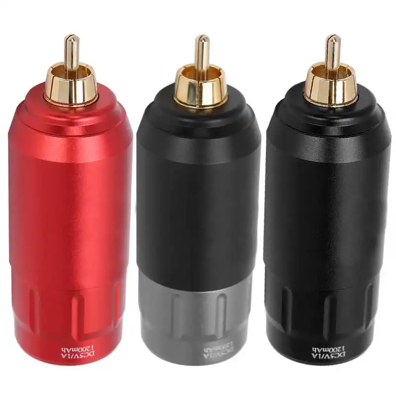 

Wireless Tattoo Machine Power Supply 6 7 8 9 11V Adjustment RCA Connector Rechargeable Tattoo Battery Power for Tattoo Machine