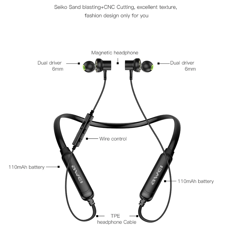 

Bluetooth-наушники G20BL/G30BL Беспроводные с микрофоном