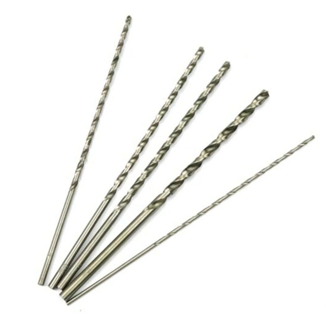 

5Pcs 150mm 2/3/3.5/4/5mm High Speed Steel Extra Long Drill Bit Set Metal Multi Tools Power Tool Accessory