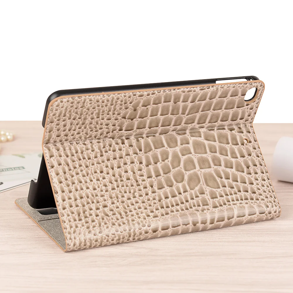 Crocodile PU Leather Protective Case For iPad Mini 1/2/3 Smart Flip Stand PC Tablet Cover Auto Sleep Wake | Компьютеры и офис