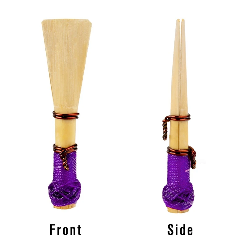 

NAOMI 2Pcs/1Pack NB-01 Bassoon Reed Medium with Case Professional Instrument Replacement Parts Accessories