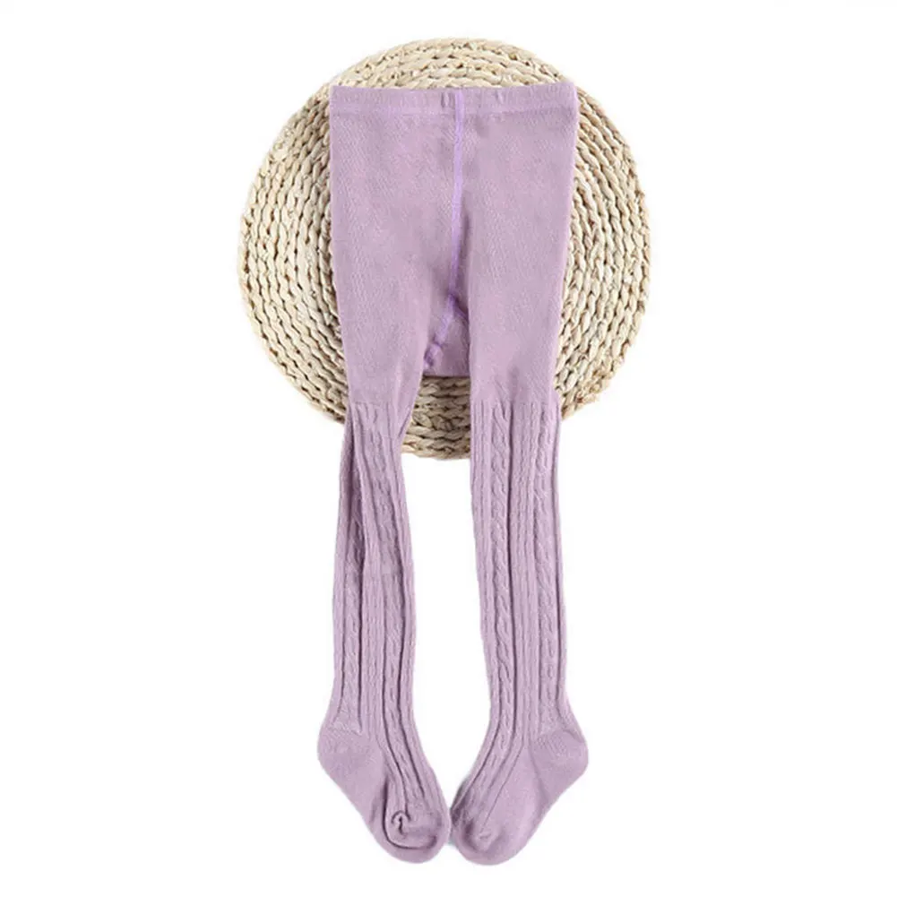 

1Pcs Baby Girl Kids Solid Color Cotton Soft High Socks Spring Tights Pantyhose Warm Stockings Infant Girl Princess Leg Warmers