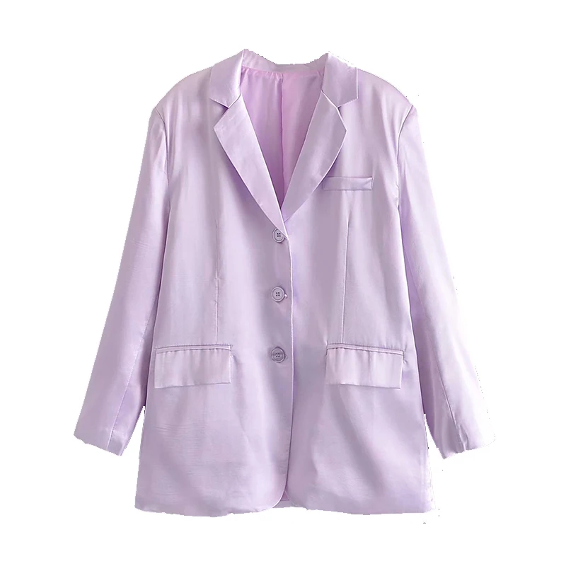 

Новинка 2021, Женский блейзер, на пуговицах, с длинным рукавом, свободные, большие размеры, блейзеры, шикарный, женский, модный, повседневный ко...