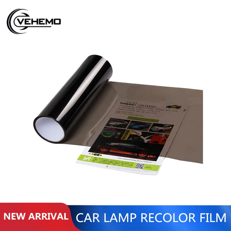VEHEMO 30*120 см автомобильная лампа Recolor пленка оптический прозрачный липкий головной