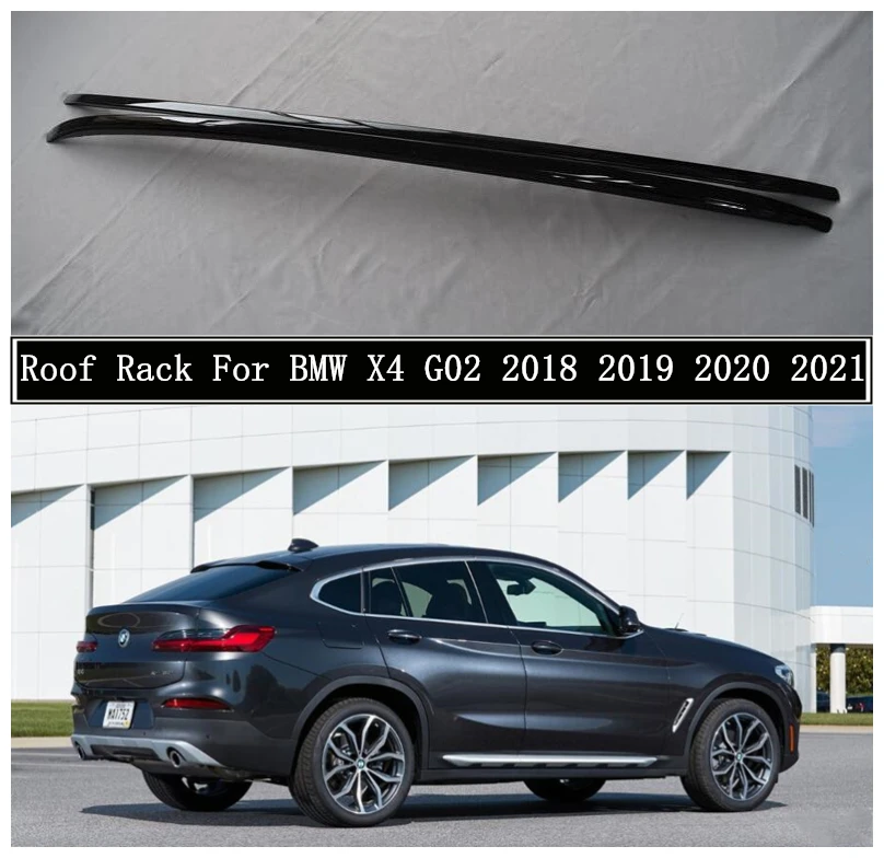 Багажник на крышу для BMW X4 G02 2018 2019 2020 2021 из алюминиевого сплава | Автомобили и