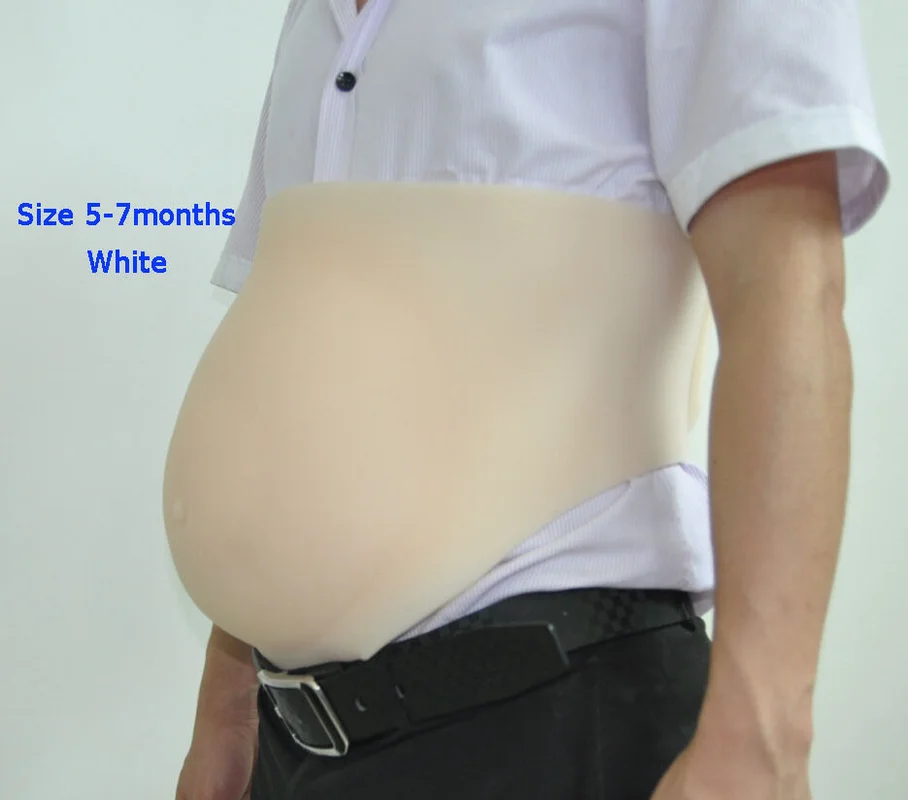 От 5 до 7 месяцев имитация живота для беременных силиконовый искусственный живот