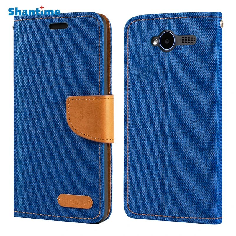 

Oxford Leather Wallet Case For ZTE Blade L3 With Soft TPU Back Cover Magnet Flip Case For ZTE Blade L3