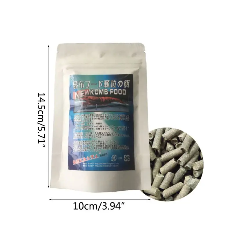 

Crystal Shrimp Grain Pellet Feed Aquarium Fish Tank Water Grass Small Fishes Food Natural Algae Nutrition Vitamin Feeding