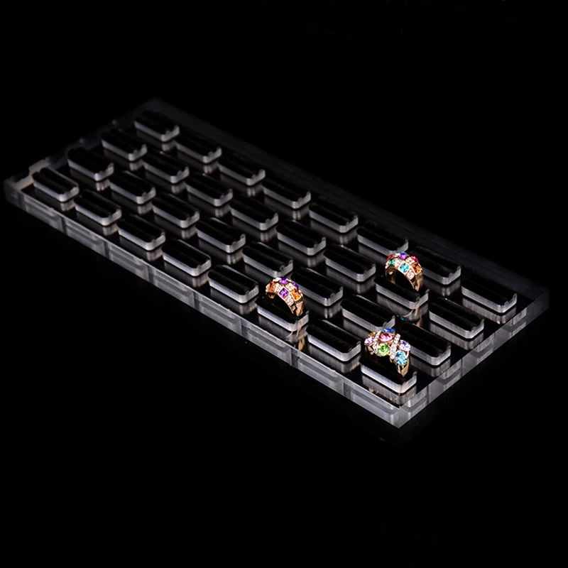 Подставка для ювелирных украшений 32 дюйма витрина колец держатель органайзер