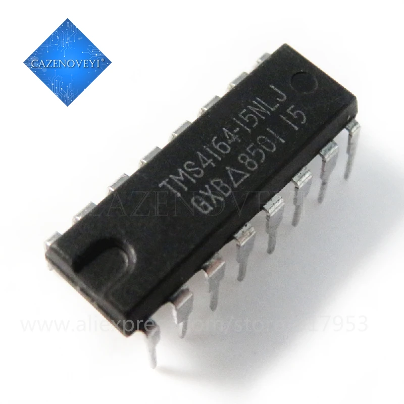 5 шт./лот TMS4164 15NL 15 12NL 4164 DIP 16|Интегральные схемы| |