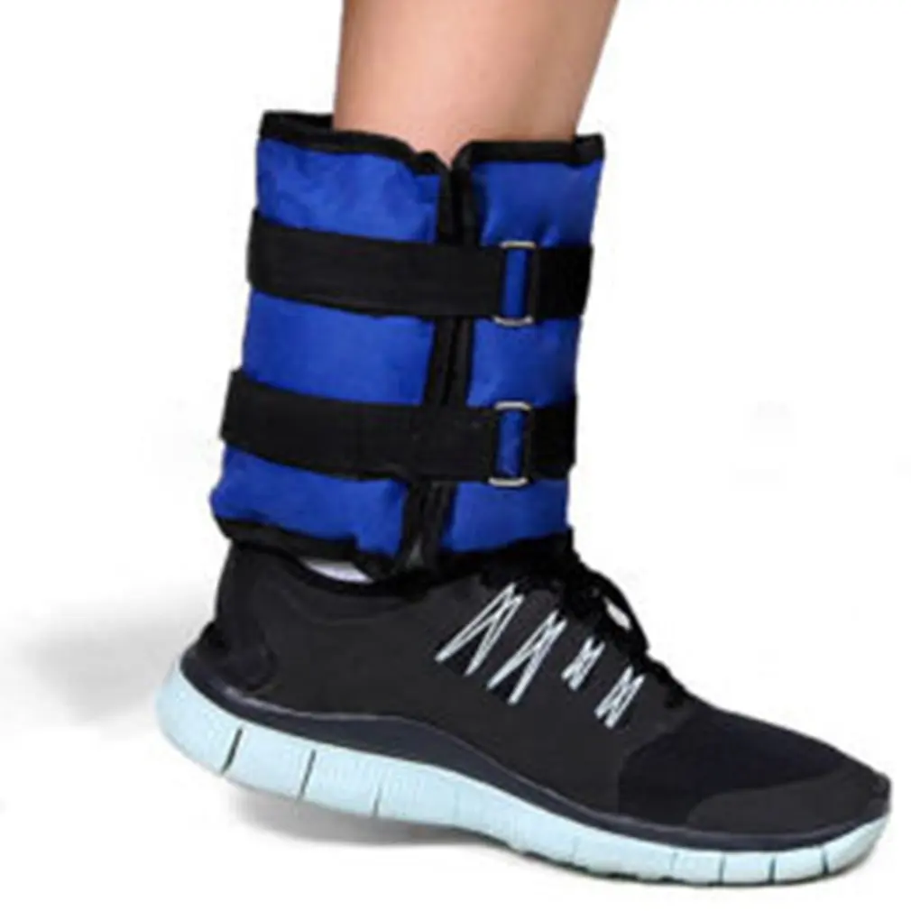 Одна пара 1 кг Беговая ходьба песочный мешок железный песок невидимая завязанная