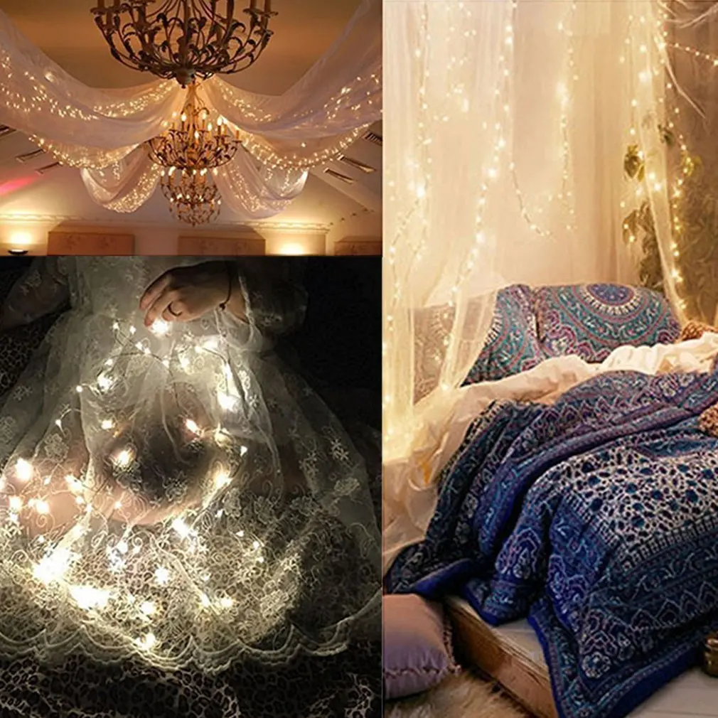 

Светодиодная гирлянда на батарейках, 3 м, 30 светодиодный