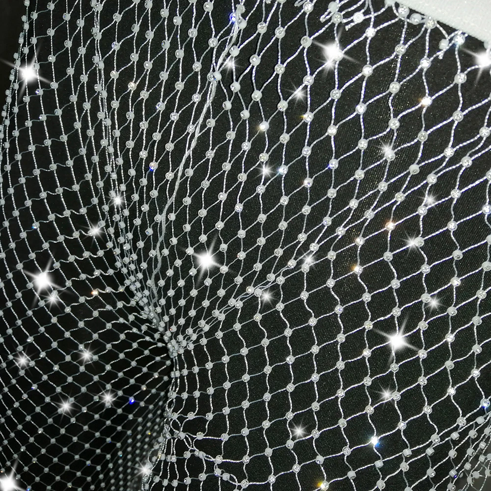 Женские блестящие леггинсы со стразами летние ажурные с разрезом Сексуальные