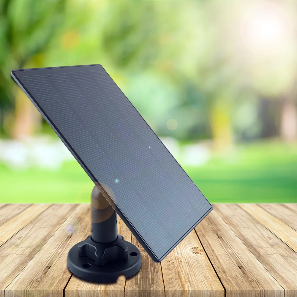 Водонепроницаемый Панели солнечные для безопасности Камера с 3 м/10Ft 5V микро