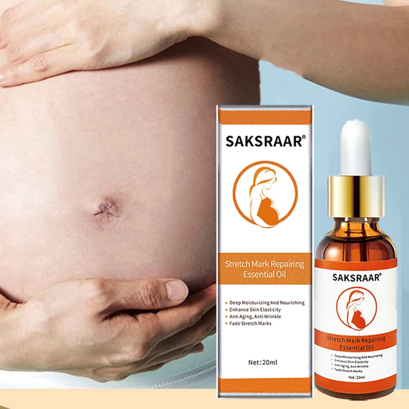 20ml Stretch Marks Remover Essential Oil Eliminate Pregnancy Scars Maternity Repair Anti Winkle Skin Firming Treatment