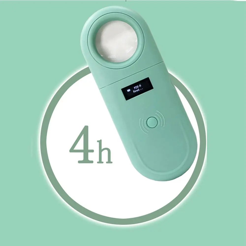 Животный микрочип ручной сканер животных чип считыватель штрих кода с