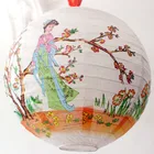 Новинка 40 см, китайский женский бумажный фонарь, товары для фестиваля, дня рождения, свадьбы, вечеринки, Декор, подарок, сделай сам, лампионный фонарь