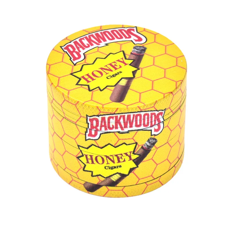 Цвет печать 4-секционный измельчитель для специй с Алюминий травяной травы