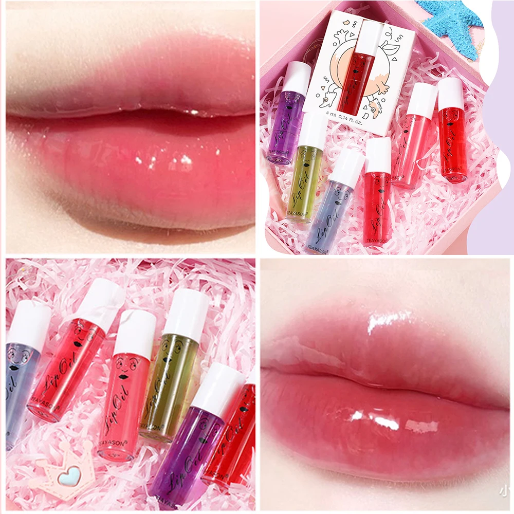 Кристальная помада питательная для губ масло Прозрачный валик сухоцветы