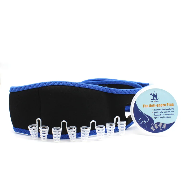 Anti Snore Solution Combination Anti-snore Nose Purifier Adjustable Stop Snoring Chin Strap Anti-Snore Sleep Stopper Vent Device | Красота и