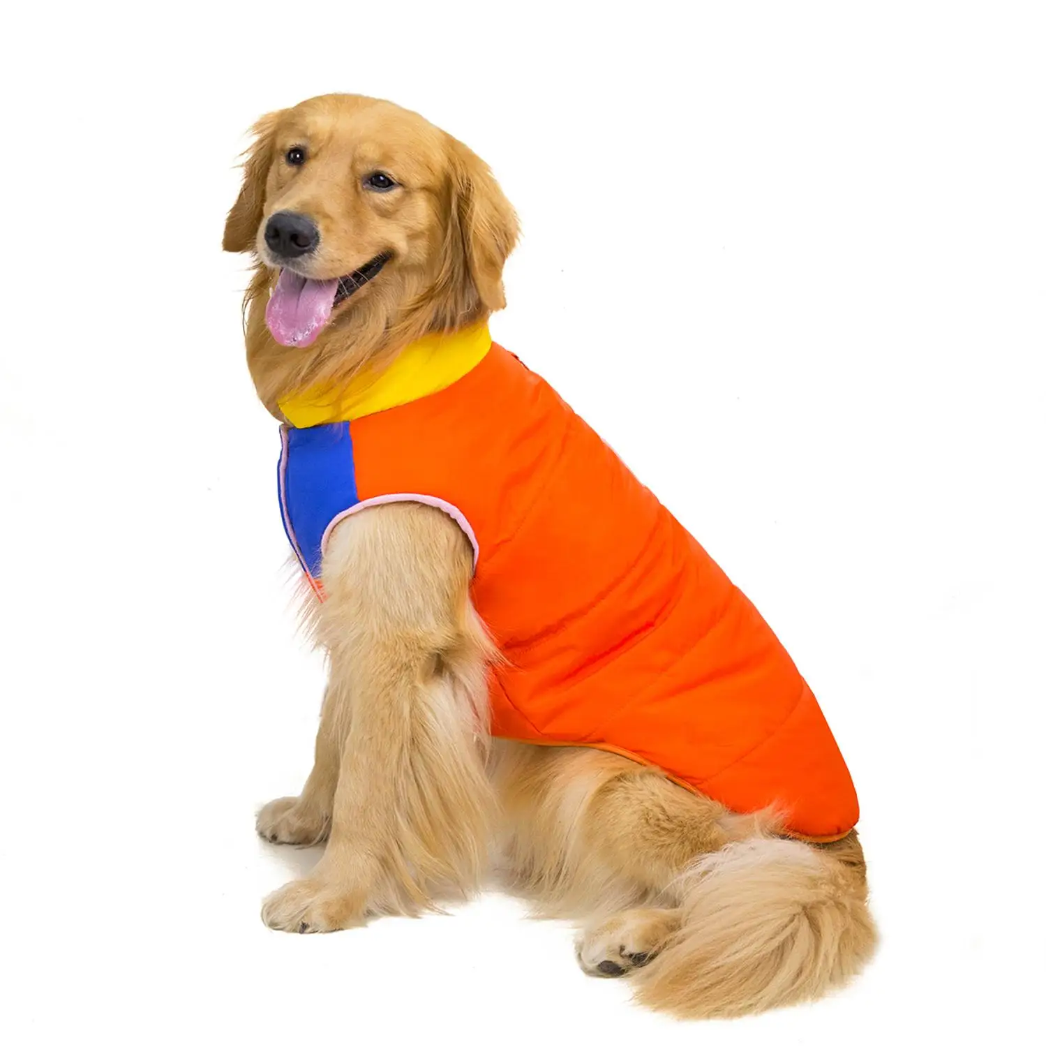 Pet Big Large Dog Clothes Winter Warm Coat Jumpsuit For Dogs Star Thicken Down Jacket Clothing Outwear Golden Retriever | Дом и сад
