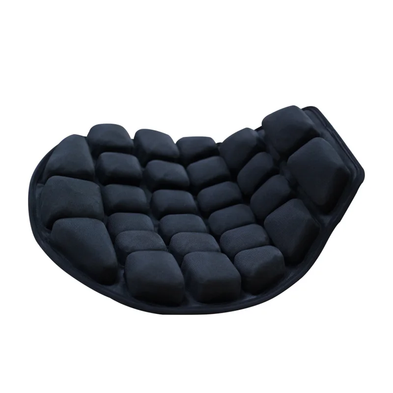 

3d Air Pad Motorcycle Seat Cushion Cover Universal Decompression Shockproof Breathable For Electric Bike Harley Motors