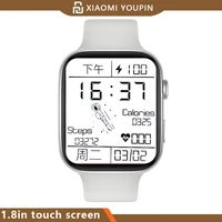smart watch 1 8 full touch screen multi sports mode gps motion track supports siri sound control ecg health smartwatch