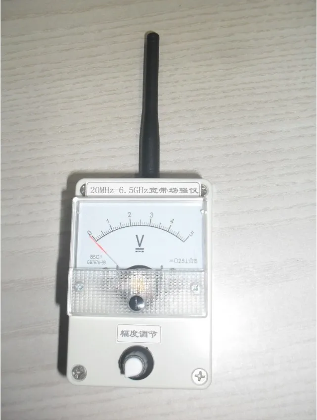 

20MHz-6.5GHz Radio Detector Wireless GPS Field Strength Meter