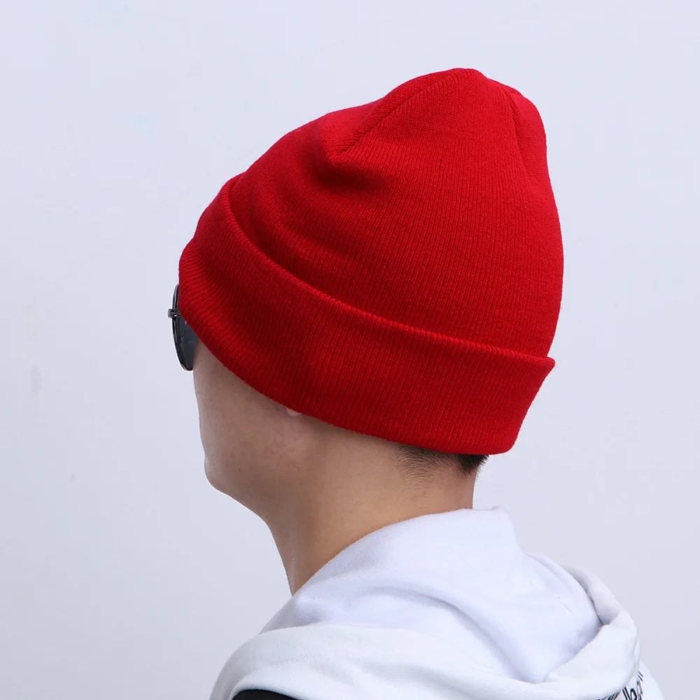 

Knitted Beanie LED Hat Cap for Men Fitness Outdoor Sports Running Skiing Hiking (Black)