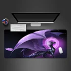 Коврик для мыши Cool Wings Purple Dragon, Лидер продаж, высококачественный игровой компьютерный коврик для мыши, новый подвесной экран для рабочего стола, коврик для игровой оптической мыши ковриков для мыши