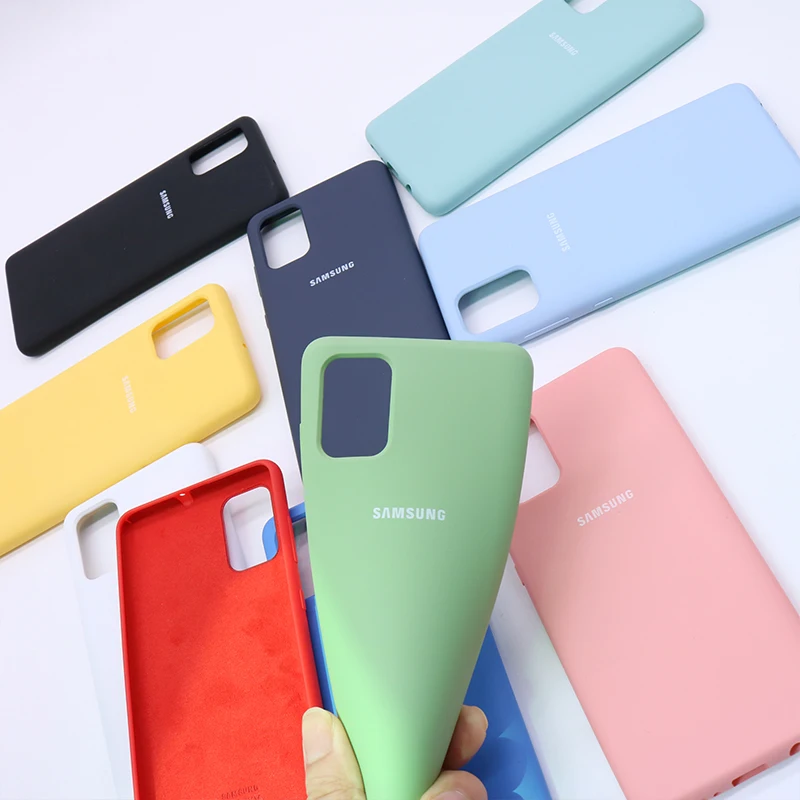 Чехол для Samsung Galaxy A51 Ультратонкий силиконовый чехол из жидкого ТПУ телефона A71 SM