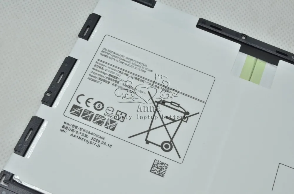 Оригинальный аккумулятор JIGU для ноутбука SAMSUNG Galaxy Tab A & S стилус с возможностью