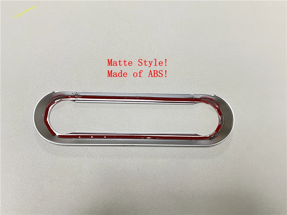 

LAPETUS Central Control Air Conditioning AC Frame Cover Trim Fit For Alfa Romeo Giulia 2016 - 2020 ABS Matte / Carbon Fiber Look